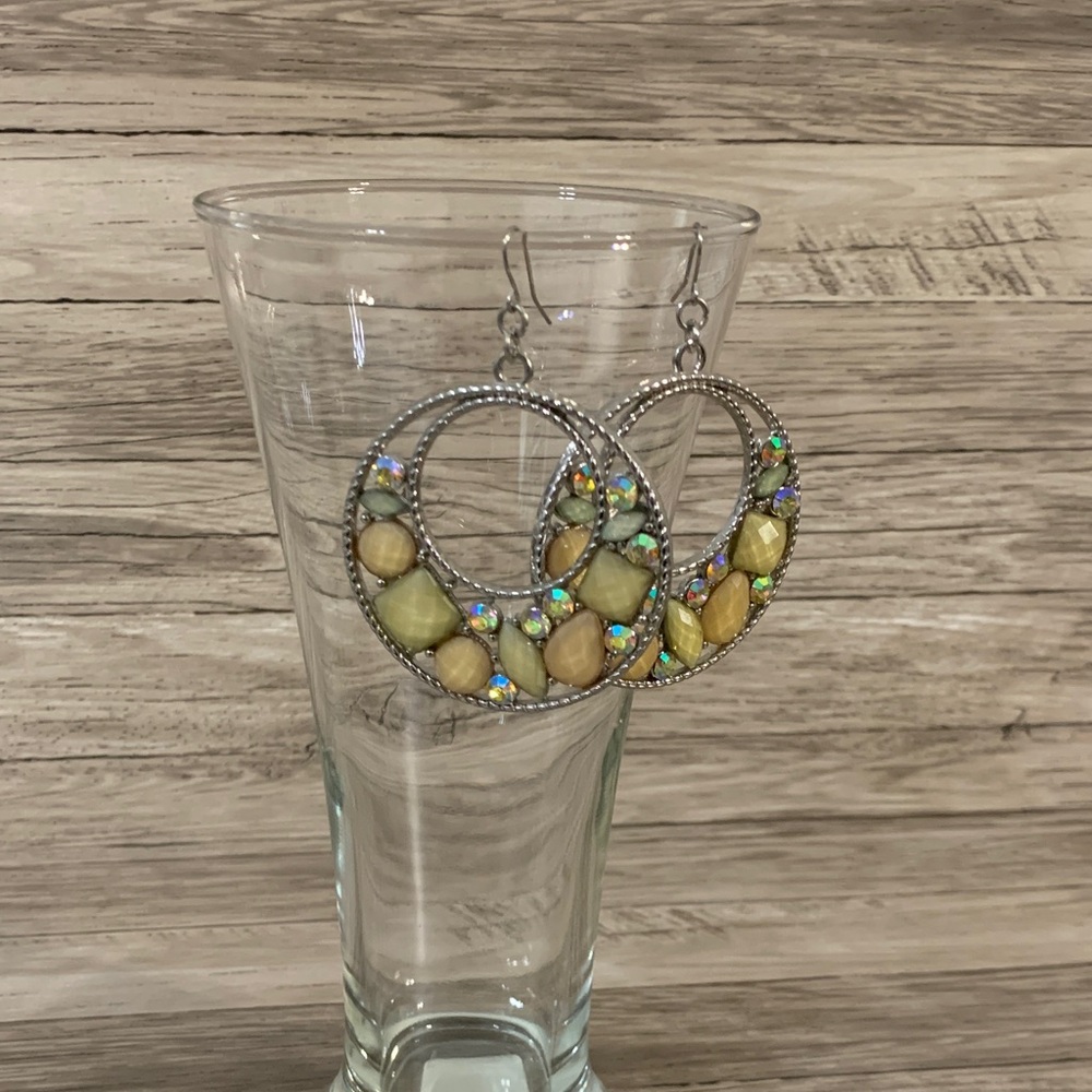 Chic Silver Hoop Earrings